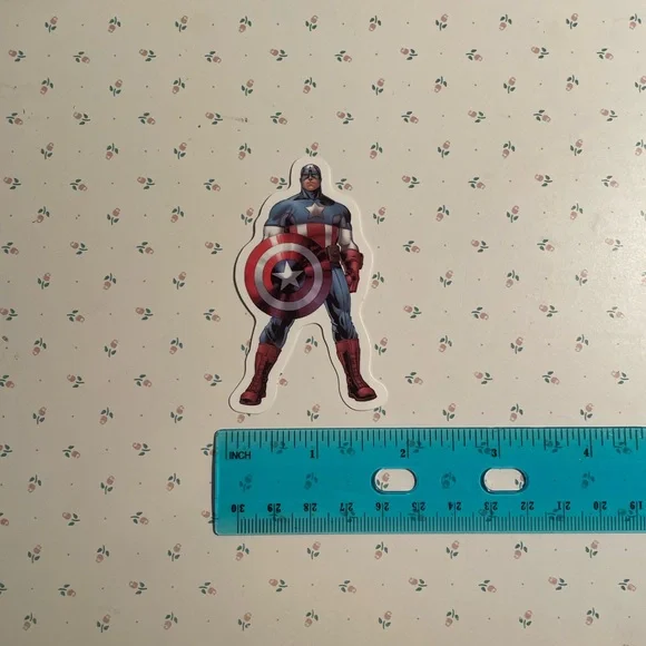 Captain America Sticker - Picture 2 of 2